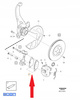 Przednie klocki hamulcowe Volvo OE 31658359