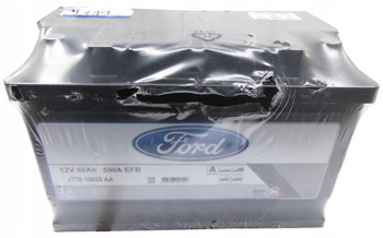 AKUMULATOR 60AH 590A FORD TOURNEO COURIER 2018- 2331606 _ JT76-10655-AA