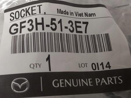 Gniazdo lampki bagażnika - Mazda 2 DY Mazda 3 BK_GF3H513E7