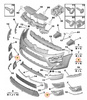 ZAŚLEPKA HALOGENU CITROEN C4 PICASSO KOMPLET OE 7414SJ