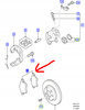 KLOCKI HAMULCOWE PRZÓD FORD GALAXY Mk2 2001-2006_1237132_1M2J-2K021-BA