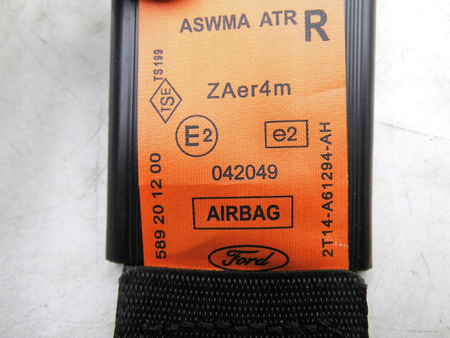 PAS BEZPIECZEŃSTWA PRAWY PRZÓD FORD CONNECT 2002- 4448518 _ 2T14-A61294-AH