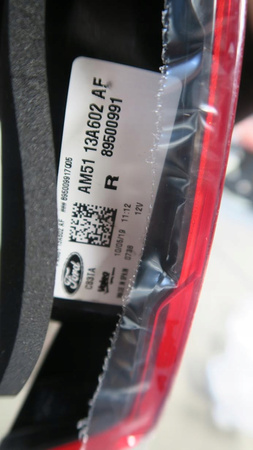 LAMPA TYLNA PRAWA WEWNĘTRZNA FORD C-MAX 2010- OE 2006162 _ AM51-13A602-AF