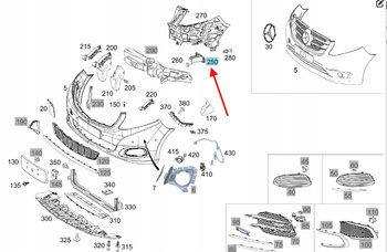 UCHWYT ŚLIZG WSPORNIK ZDERZAKA PRZÓD MERCEDES VITO W447 W448 OE A4478850214