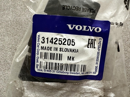 UCHYWT CZUJNIKA PARKOWANIA TYŁ ŚRODKOWY PRAWY VOLVO XC60 18- OE _ 31425205