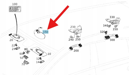 LUSTERKO WSTECZNE MERCEDES CLA W117 GLA W156 A W176 OE A17681006179051