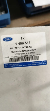 SZKŁO LUSTERKA LEWEGO FORD FOCUS Mk2 Mk3 MONDEO 1469511 _ 7S71-17K741-AA