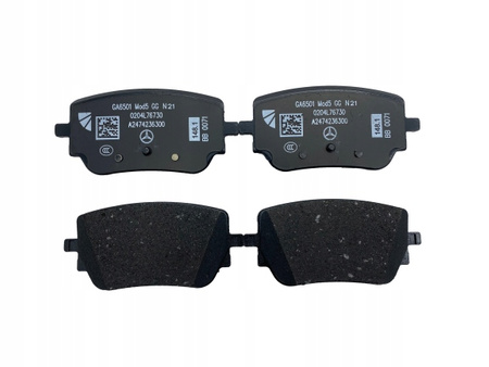 ORYGINALNE KLOCKI HAMULCOWE MERCEDES A0004205803 | 0004205803