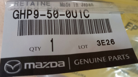 Ślizg lewy przedniego zderzaka - Mazda 6 Gj/GL_GHP9500U1C