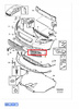 KRATKA HALOGENU LEWA VOLVO V50 2008- OE 30779100