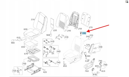MOCOWANIE ZAGŁÓWKA MERCEDES SPRINTER W906 W909 OE A00097001419E80
