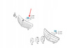 WSPORNIK MOCOWANIA GWIAZDY LOGO MERCEDES C W204 OE A2048850136
