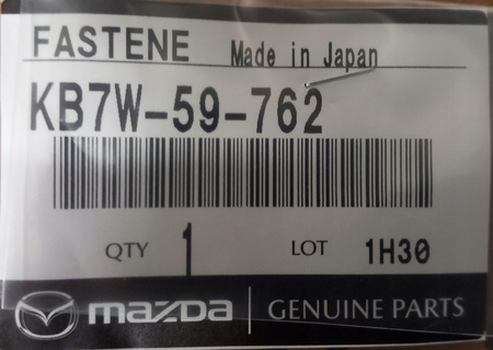 Spinka uszczelki drzwi przednich - Mazda CX5 KF_KB7W59762