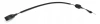 LINKA STEROWANIA DRZWI PRZEDNICH FIESTA MK6 2002-1372497 _ 2S51-B218A01-AE 