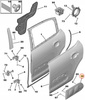 LISTWA DRZWI TYLNA LEWA AIRBUMP CITROEN C3 B618 OE 98130944XT