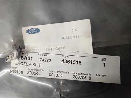 LINKA GÓRNA DRZWI BAGAŻNIKA FORD TRANSIT Mk5 Mk6 _ 1494096 _  YC15-V43287-BH