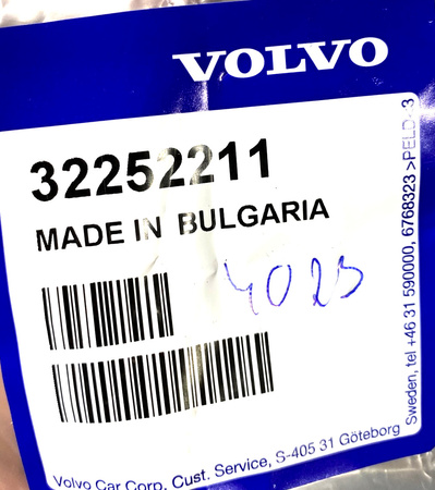 PRZEWÓD ZBIORNICZKA WYRÓWNAWCZEGO 2.0 VOLVO S90 V90 2017- OE 32252211