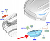 LAMPA XENON LED PRAWA FORD MUSTANG 2015- 17 OE 5334494 _ FR3B-13008-AE