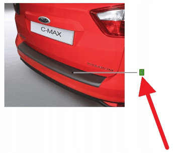 LISTWA ZDERZAKA POD KLAPĘ FORD OE C-MAX 2010-2015 A66SX-17F765-SB 1754068