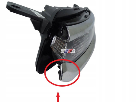 ŚWIATŁO DO JAZDY DZIENNEJ LED LEWE CITROEN C3 OE 9820877780