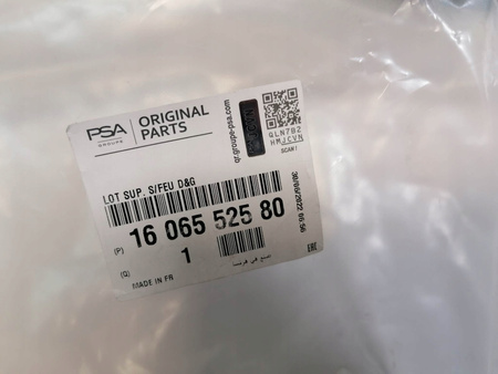 WSPORNIK ZDERZAKA ŚLIZG PRZÓD PR. CITROEN DS5 OE 16 065 525 80