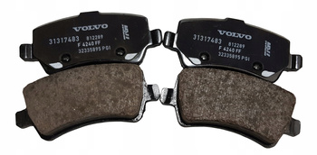TYLNE KLOCKI HAMULCOWE VOLVO S60 II V60 I V60 CC 2011-2018 OE 31317483
