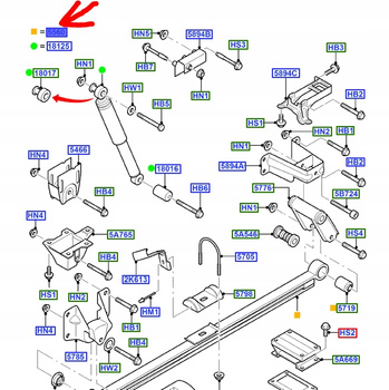 RESOR TYLNY FORD TRANSIT Mk6 2006-2014 _1787095_6C11-5560-EG