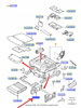 RAMA MOCUJĄCA FOTEL PRZÓD FORD S-MAX Mk1 GALAXY_1769678_AM21-60344-AB