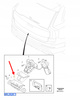 RYGIEL KLAPY BAGAŻNIKA VOLVO XC90 2016- OEM/OE 39831946