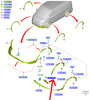LISTWA NADKOLA PRZÓD PRAWA TRANSIT CUSTOM 2016- 2044333 _ GK21-V278L00-ABXW