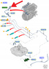 PRZEWÓD PAR PALIWA 2.0 EB FORD FOCUS Mk3 2012- OE 2070059 _ BV61-9D289-AF