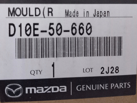 Nakładka tył prawa podokienna - Mazda CX-3 DK_D10E50660