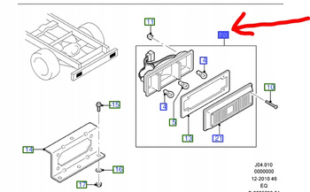 LAMPA TYLNA LEWA FORD RANGER 1998-2007_3735964_XM34-13466-BA