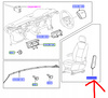 BOCZNA PODUSZKA POWIETRZNA FOTELA LEWA FORD MONDEO Mk4 S-MAX Mk1 GALAXY Mk3 _1566789_6G9N-611D33-AE