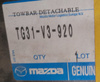 Hak holowniczy odczepiany - Mazda CX-9 TB_TG31V3920