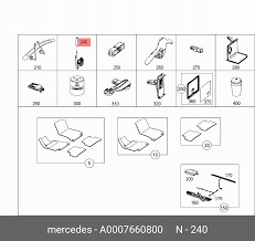 Przycisk blokady Mercedes-AMG 1 SZT.