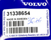 Mocowanie filtra powietrza Volvo V40 OE 31338654
