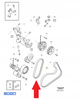 Pasek klinowy Volvo OE 30757613