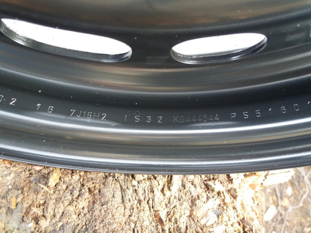 Felga stalowa 16" Citroen C5 5401S1