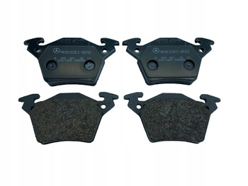 ORYGINALNY ZESTAW KLOCKÓW HAMULCOWYCH MERCEDES A0004214210 | 0004214210