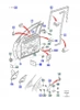 WKŁAD LUSTERKA PRAWY FORD FIESTA III ESCORT PUMA 1007638 _ 95AB-17K740-AA