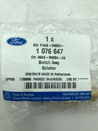 CZUJNIK CIŚNIENIA WSPOMAGANIA FORD C-MAX FOCUS 1076647 _ 98AB-3N824-DB