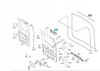 KLAMKA KLAPY TYŁ MERCEDES A415 760 00 00