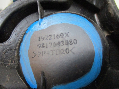Ślizg zderzaka strona lewa Citroen OE 9817643080