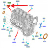 CZUJNIK POŁOŻENIA WAŁU KORBOWEGO 1.5 TDCI FORD OE 1866359 _ FM5Q-6C315-AA