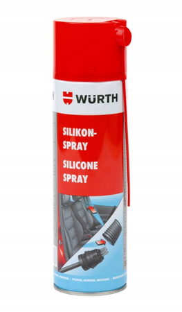 SILIKON SPRAY WURTH 500ML DO USZCZELEK