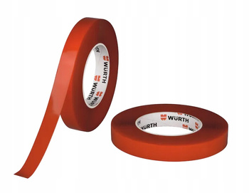 WURTH TASMA DWUSTRONNA CZERWONA EXTRA MOCNA 12mm
