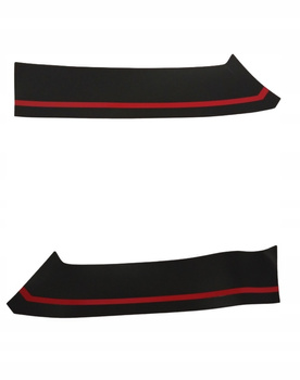 NAKLEJKI SŁUPKOW TYLNYCH CITROEN C3 III 2016-