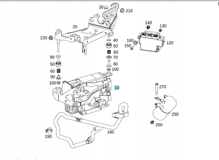 MERCEDES KOMPRESOR W205 W213 W238 W253 W257 W290 W293 W907 A0993200004