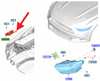 STEROWNIK LAMP PRZÓD FORD MUSTANG Mk6 2017- OE 2209398 _ JR3B-13C148-AB